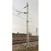 电气化铁路抢修平台支撑柱 铝合金抢修支柱