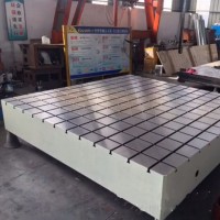 高精度铸铁T型槽平台焊接装配平板国晟机械支持来图定制