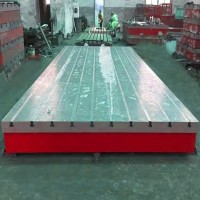 高精度铸铁测量平台焊接装配平板国晟机械支持定制