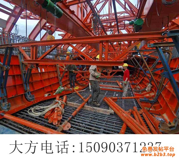 越南25-750吨双梁上行式移动模架