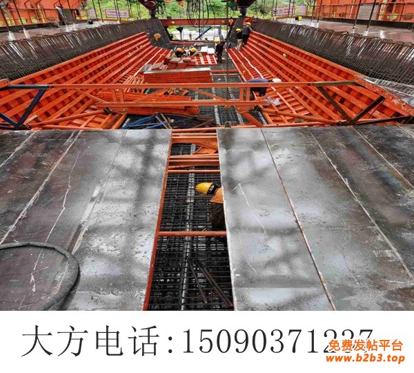 合肥25-750吨双梁上行式移动模架