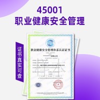 浙江职业健康安全管理体系认证ISO45001认证