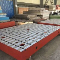 国晟机械现货出售铸铁测量平板钳工工作台高精度耐磨