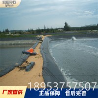 黑膜沼气池 河道护坡防渗复合土工膜 养殖氧化塘化粪池防渗膜 聚乙烯土工膜