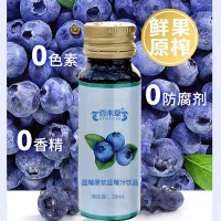 蓝莓原浆蓝莓汁饮品 工厂定制贴牌加工