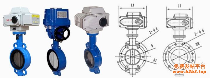 电动法兰蝶阀7