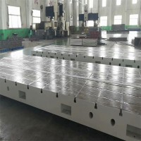 国晟出售铸铁T型槽平台检测划线平板规格多样