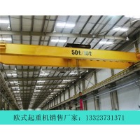 江苏镇江欧式起重机公司销售5吨24米单主梁航吊