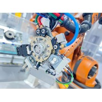 桥田机器人快换盘助力新能源汽车行业柔性生产