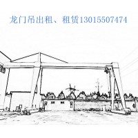 安徽蚌埠龙门吊租赁公司龙门吊啃轨形式
