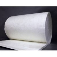 低锆型纤维毯 耐温1200度 硅酸铝陶瓷纤维针刺棉毯