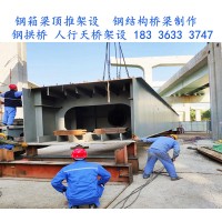 安徽阜阳钢结构桥梁安装公司详细介绍钢箱梁顶推技术
