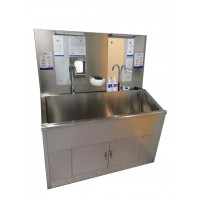 新瑞304不锈钢洗手池水槽单槽多槽可定制