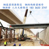 安徽阜阳公路铁路钢结构桥梁安装采用顶推施工法