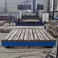 国晟机械出售铸铁检测平台T型槽工作台结构稳定