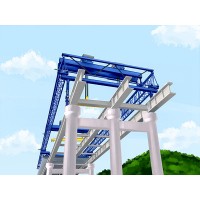 架桥机适用于各种类型公路平板车和铁路运梁的要求