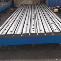 国晟出售重型铸铁划线平台测量装配平板结构稳定