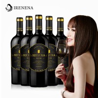 温碧霞IRENENA红酒品牌，国产干红葡萄酒贺兰山东麓产区750ml
