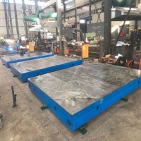 国晟出售重型铸铁刮研平板精密测量平台钳工工作台做工精细