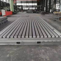 国晟生产重型铸铁检验平台研磨装配平板性能稳定