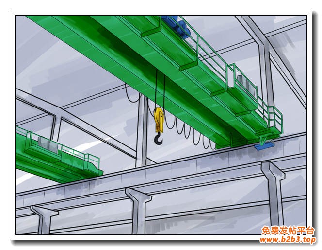 欧式双梁桥式起重机 (2)