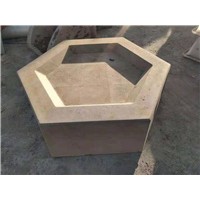 塑料六角护坡砖模具价格-水泥六角空心护坡砖模具