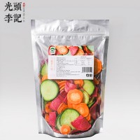 阴阳袋三色萝卜脆果蔬脆片厂家散货供应生产代加工代理批发价格