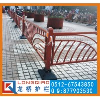 上海公园道路隔离护栏 上海园林道路护栏 花式 龙桥厂