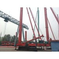 新疆钻杆钻头~鼎峰工程公司定制28米长螺旋钻机