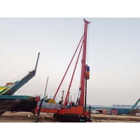 广西CFG桩机_鼎峰工程机械定制12米长螺旋钻机
