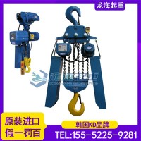 韩国环链电动葫芦用于机械加工车间保质12个月龙海起重工具
