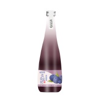 蓝莓果酒贴牌生产代加工，OEM代加工 果酒定制加工，甜味果酒瓶装