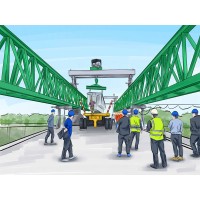 湖南衡阳公路架桥机租赁架桥机的吊装方案
