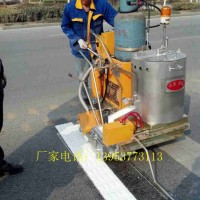 手扶式地面涂线机高速公路热熔震荡划线机地下车库手推式喷线机