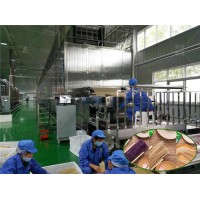 红薯粉条机器全套设备包含淀粉打浆工序 丽星粉丝生产线工艺原理