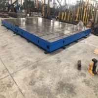 铸铁测量平板高精度T型槽平台加厚焊接工作台发货准时