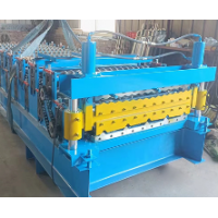 青海高速压瓦机订做_泊头华瑞冷弯机械生产840-850双层压瓦机