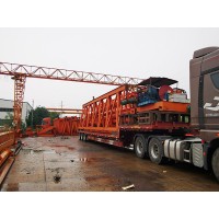 吉林辽源厂家60吨双梁门式起重机轨道安装