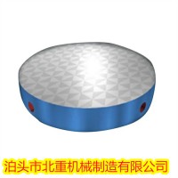 铸铁圆形平台 上海圆形平板 圆形铸铁平台 河北北重专业设计加工