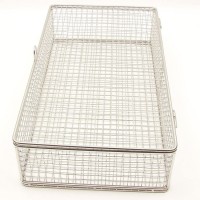 不锈钢器械网框   分类消毒网篮