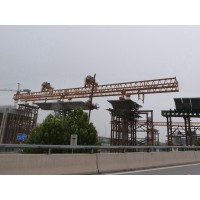 湖北武汉节段拼架桥机厂家双导梁架桥机的结构