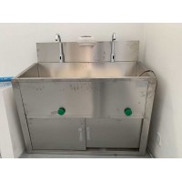 泰州瑞华不锈钢洗手池感应式多功能