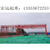 龙门吊公司  25吨电动葫芦式龙门吊的达标检测
