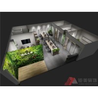 福瑞生鲜办公室装修设计--广州装修设计公司装修案例效果图分享