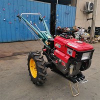 小型手推式拖拉机 自走式农用拖拉机旋耕机犁地机