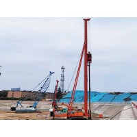 黑龙江长螺旋桩机_河北鼎峰工程公司制造26米长螺旋钻机