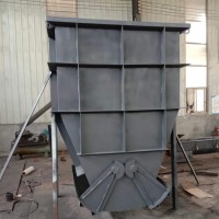 仓储式卸料泥斗根据现场工况选材制作中能品质生产发货