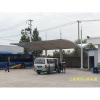 杭州市大货车膜结构遮阳棚（大客车遮雨棚）可遮雨/防夏日暴晒