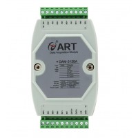阿尔泰科技8路模拟量输入4~20mA电流电压采集模块DAM-3158A