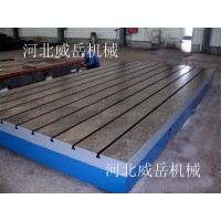 北京加工铸铁平台人工刮研铸铁试验平台拼接不易变形